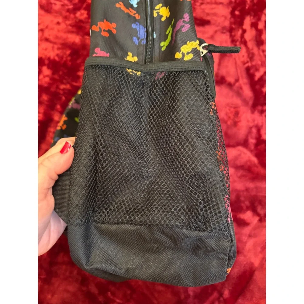 Disney Parks Walt Disney World Mickey Mouse Multi Color Silhouette Backpack
